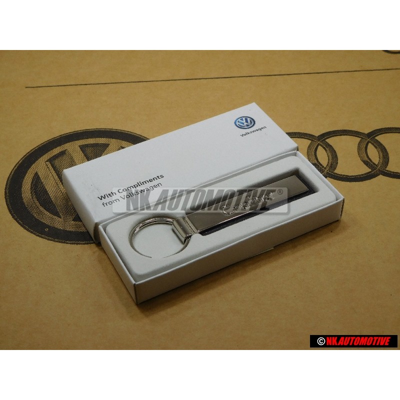 Genuine VW Key Fob Silver/Black - 000087010K YPN