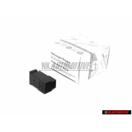 Genuine VW Flat Connector Housing 3 Pin - 161971975