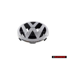 Genuine VW Front Grill Badge Emblem Chrome - 3B0853601C ULM