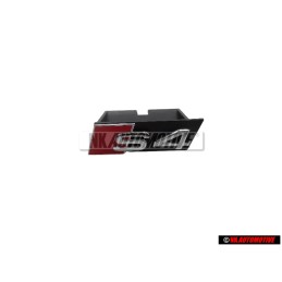 Genuine Audi S4 Front Grill Badge Emblem - 8E0853736A 2ZZ