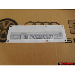 Genuine Audi ALLROAD Rear Boot Badge Emblem Chrome - 4Z7853735A 2ZZ