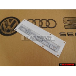 Genuine Audi ALLROAD Rear Boot Badge Emblem Chrome - 4Z7853735A 2ZZ