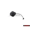 Genuine VW Cap With Retaining Strap For Fuel Tank Satin Black - 1J0201550BF9B9