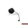 Genuine VW Cap With Retaining Strap For Fuel Tank Satin Black - 1J0201550BF9B9