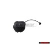 Genuine VW Cap With Retaining Strap For Fuel Tank Satin Black - 1J0201550BF9B9