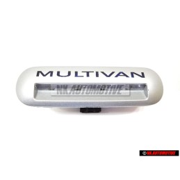 Genuine VW MULTIVAN Entry Lighting With Lettering Silver - 7E5947415A 72A