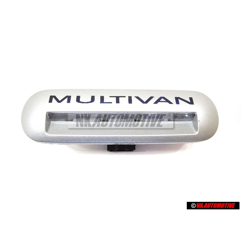 Genuine VW MULTIVAN Entry Lighting With Lettering Silver - 7E5947415A 72A