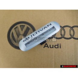 Genuine VW MULTIVAN Entry Lighting With Lettering Silver - 7E5947415A 72A