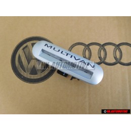 Genuine VW MULTIVAN Entry Lighting With Lettering Silver - 7E5947415A 72A