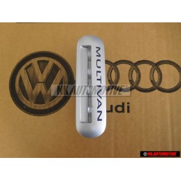 Genuine VW MULTIVAN Entry Lighting With Lettering Silver - 7E5947415A 72A