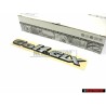 Genuine VW Golf GLX Rear Trunk Boot Badge Emblem - 1H6853687AKGX2
