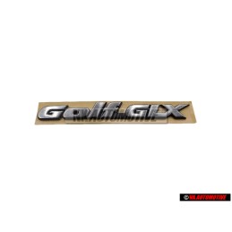 Genuine VW Golf GLX Rear Trunk Boot Badge Emblem - 1H6853687AKGX2