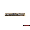 Genuine VW Golf GLX Rear Trunk Boot Badge Emblem - 1H6853687AKGX2
