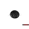 Genuine VW Rear Boot Badge Emblem Black 50mm - 191853601B 01C