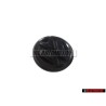 Genuine VW Rear Boot Badge Emblem Black 50mm - 191853601B 01C