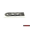 Genuine Audi GTE Rear Boot Badge Emblem Chrome - 811853750B