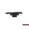 Genuine Audi S8 Front Grill Badge Emblem Black Chrome Red - 4E0853740