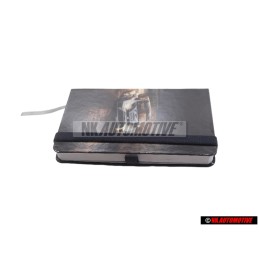 Genuine VW NoteBook Dark Blue White - 000087216D 538