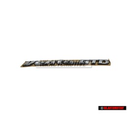 Genuine VW VENTO GTD Rear Boot Badge Emblem Chrome - 1H5853687AEZ10