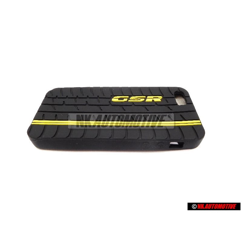Genuine VW Cover For Iphone Black Yellow - 5C5051708 Ebc