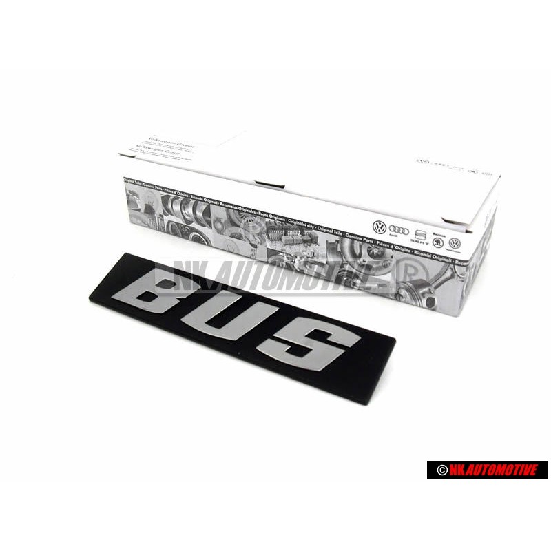 Genuine VW BUS Rear Boot Badge Emblem - 255853689