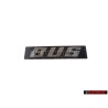 Genuine VW BUS Rear Boot Badge Emblem - 255853689