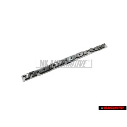 Genuine VW TRANSPORTER Rear Boot Badge Emblem Chrome - 701853689E Z10