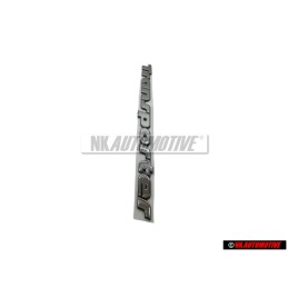 Genuine VW TRANSPORTER Rear Boot Badge Emblem Chrome - 701853689E Z10