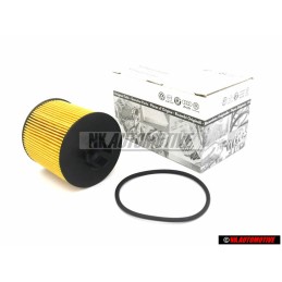 Genuine VW Oil Filter Element with Gasket - 03C115562