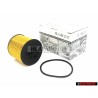 Genuine VW Oil Filter Element with Gasket - 03C115562