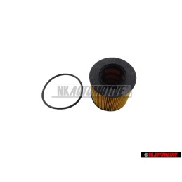 Genuine VW Oil Filter Element with Gasket - 03C115562