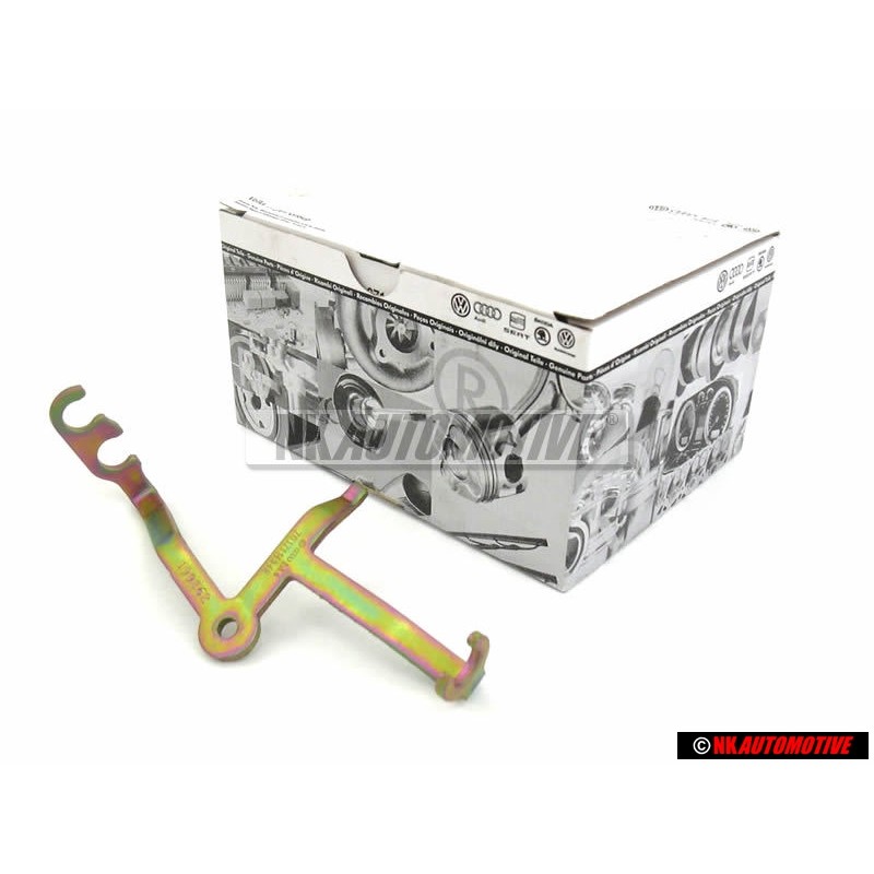 Genuine VW Rear Brake Caliper Hose Bracket Right - 7D1711454B