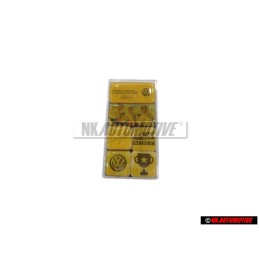 Genuine VW FIA WRC Polo Rallye The World Rare Magnet Set - 000087703CP