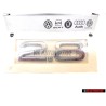 Genuine Audi 2.8 Rear Boot Badge Emblem Chrome - 4B0853743L 2ZZ