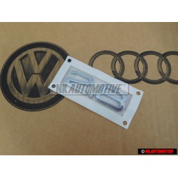 Genuine Audi 2.8 Rear Boot Badge Emblem Chrome - 4B0853743L 2ZZ
