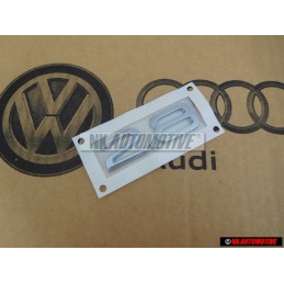 Genuine Audi 2.8 Rear Boot Badge Emblem Chrome - 4B0853743L 2ZZ