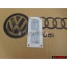 Genuine Audi 2.8 Rear Boot Badge Emblem Chrome - 4B0853743L 2ZZ