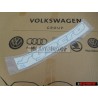 Genuine VW Syncro Front Bonnet Decal Sticker - 701853679 6BX