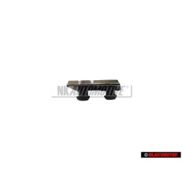 Genuine Audi S4 Steering Wheel Badge Emblem Chrome Red - 4A0419685