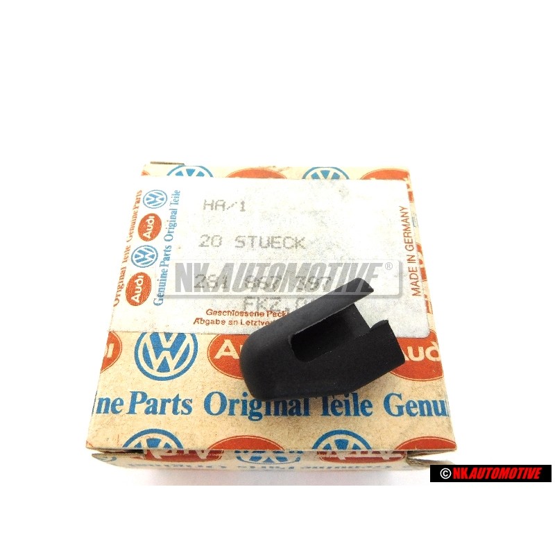Genuine VW cover cap satin black - 281867397 01C