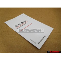 Genuine VW Sign - 000010006