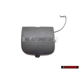 Genuine VW Cover For Towing Eye Satin Black - 1K6807441B 9B9