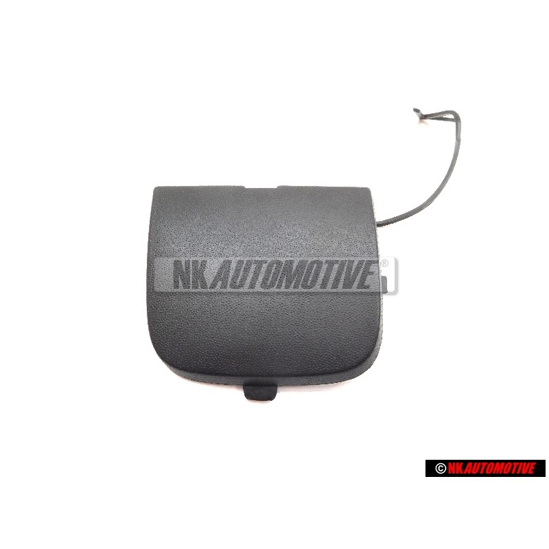 Genuine VW Cover For Towing Eye Satin Black - 1K6807441B 9B9