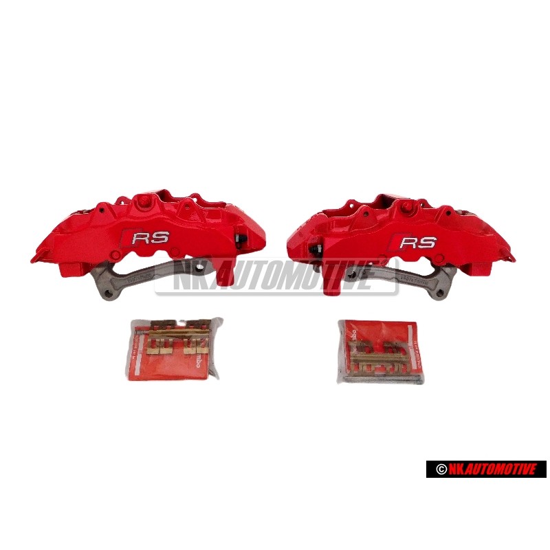 Genuine Audi Front Brake Calipers Set Left & Right Pair – RS3/TTRS