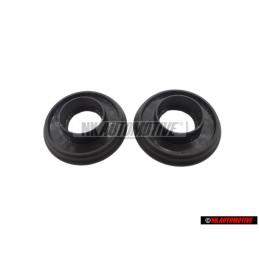 2x Genuine VW Trim Satin Black - 535881680 01C