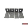 4x Genuine VW Securing Plate For Door Hinge - 191809653
