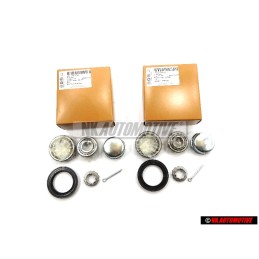 2x Genuine VW Wheel Bearing With Assembly Parts - 191598625