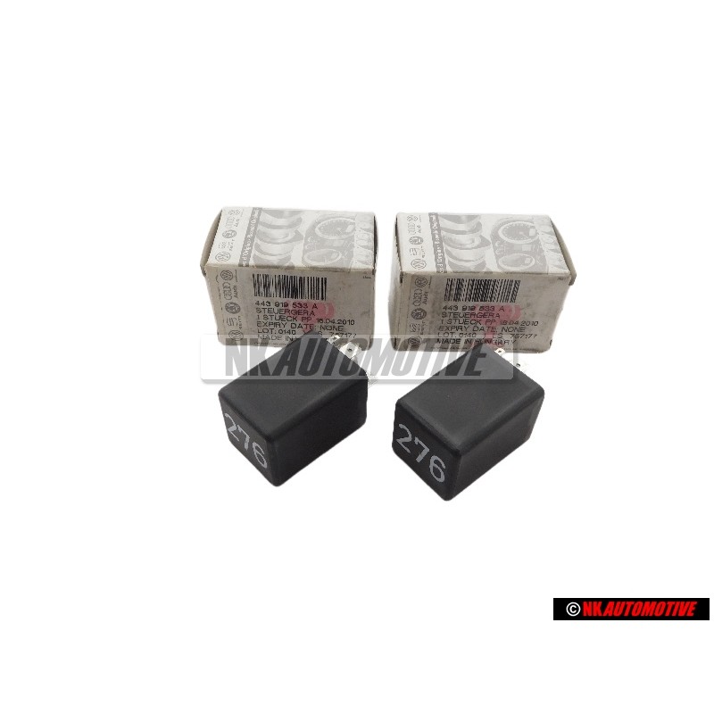 2x Genuine VW Control Unit For Seat Heating - 443919533A