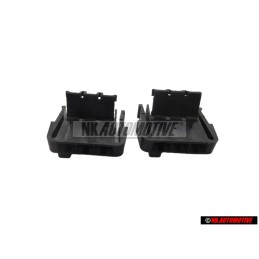 2x Genuine VW Flat Contact Housing - 321945248