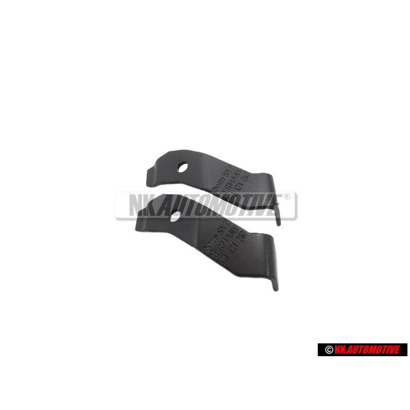 2x Genuine VW Radiator Support Bracket Retaining Plate - 871121267